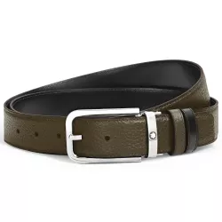 REVERSIBLE LEATHER BELT,...