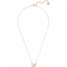COLLANA CIGNO ROSA PLACCATO COLOR ORO ROSA 5469989