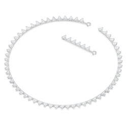 ORTIX NECKLACE WHITE RHODIUM PLATED 5599191