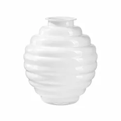VASO ANELLI IN VETRO SOFFIATO