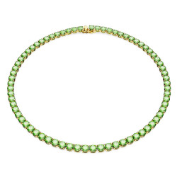 MATRIX NECKLACE, GREEN AND...