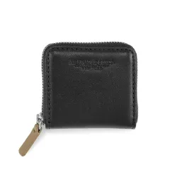 PORTA MONETE IN PELLE, ZIPPED