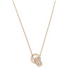 FURTHER PENDANT, WHITE, ROSE-GOLD TONE PLATED 5419853
