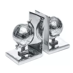 VINTAGE ALUMINIUM BOOKEND,...