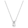 STILLA PENDANT WHITE, RHODIUM PLATE 5636708
