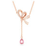 VOLTA PENDANT, BOW WHITE AND PINK, 5647569