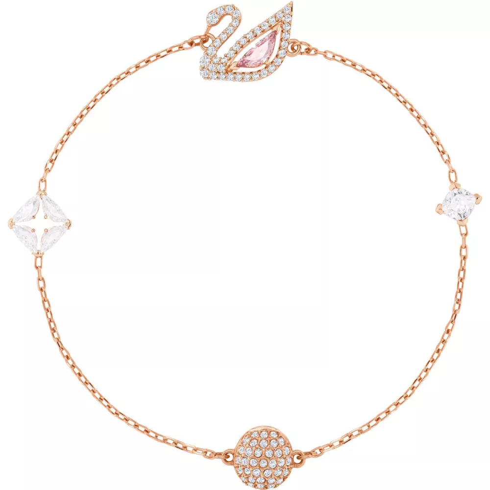 BRACCIALE DAZZLING SWAN 5472271 ROSA