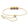 ORBITA BRACELET MULTICOLOR, GOLDEN TONE PLATED 5640259