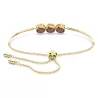 ORBITA BRACELET MULTICOLOR, GOLDEN TONE PLATED 5640259
