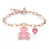BRACCIALE TEDDY MIS.M ROSA PLACCATO COLOR ORO ROSA 5642978