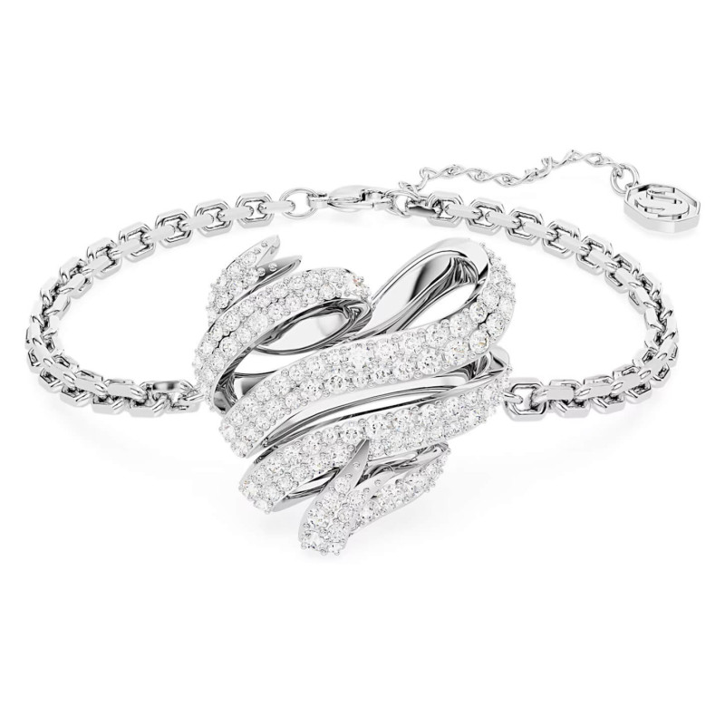 VOLTA BRACELET, WHITE HEART, 5652789