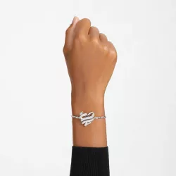 VOLTA BRACELET, WHITE HEART, 5652789