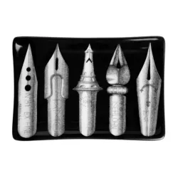 ASH TRAY PENNINI BLACK &...