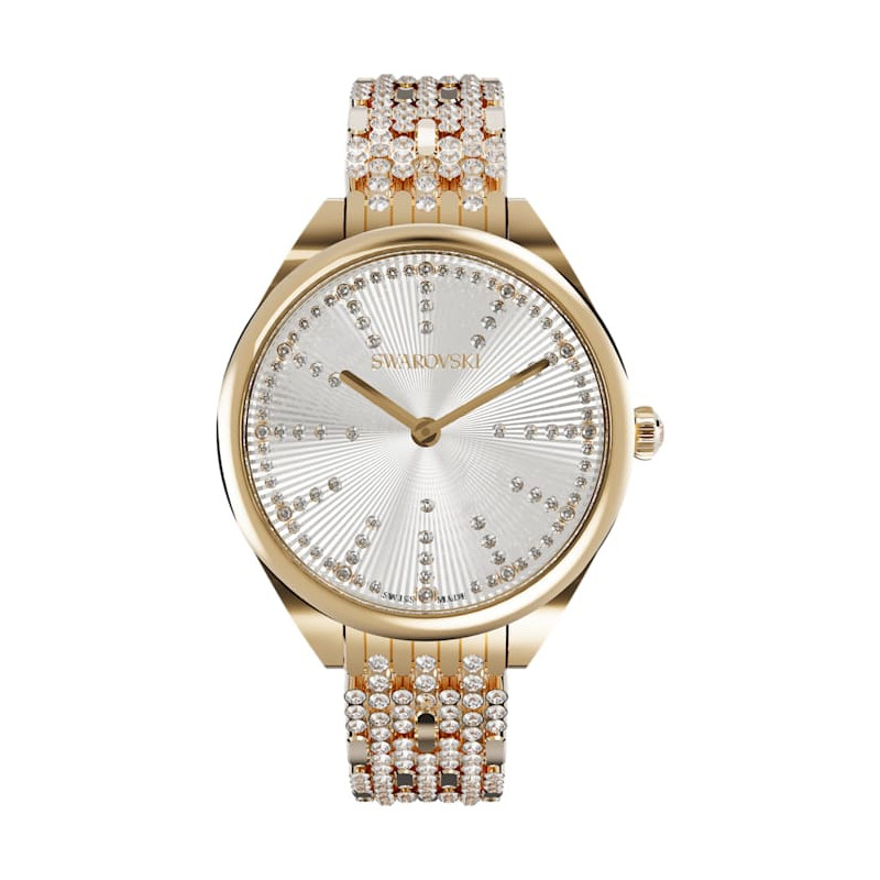 WATCH ATTRACT METAL BRACELET WHITE PVD GOLD 5610484