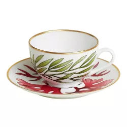 TAZZA THE CON PIATTO,...