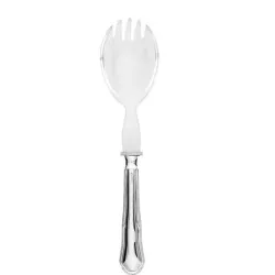 SILVER SALAD SERVING FORK...