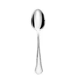 SILVER FRUIT SPOON BAROCCHINO