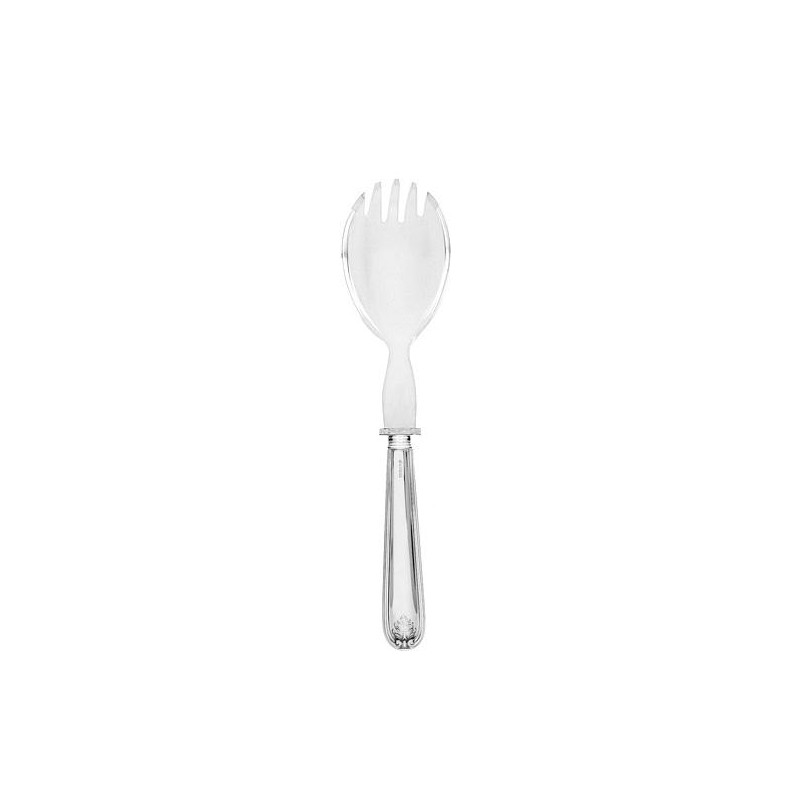 SILVER SALAD SERVING FORK FOGLIA 72100/2700