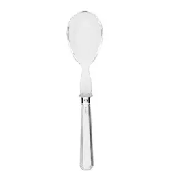 SILVER SALAD SERVING SPOON...
