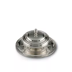 800 SILVER ROUND GRATED...