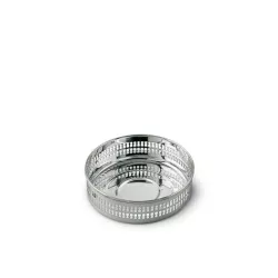 SILVER COASTER FOR GLASSES...