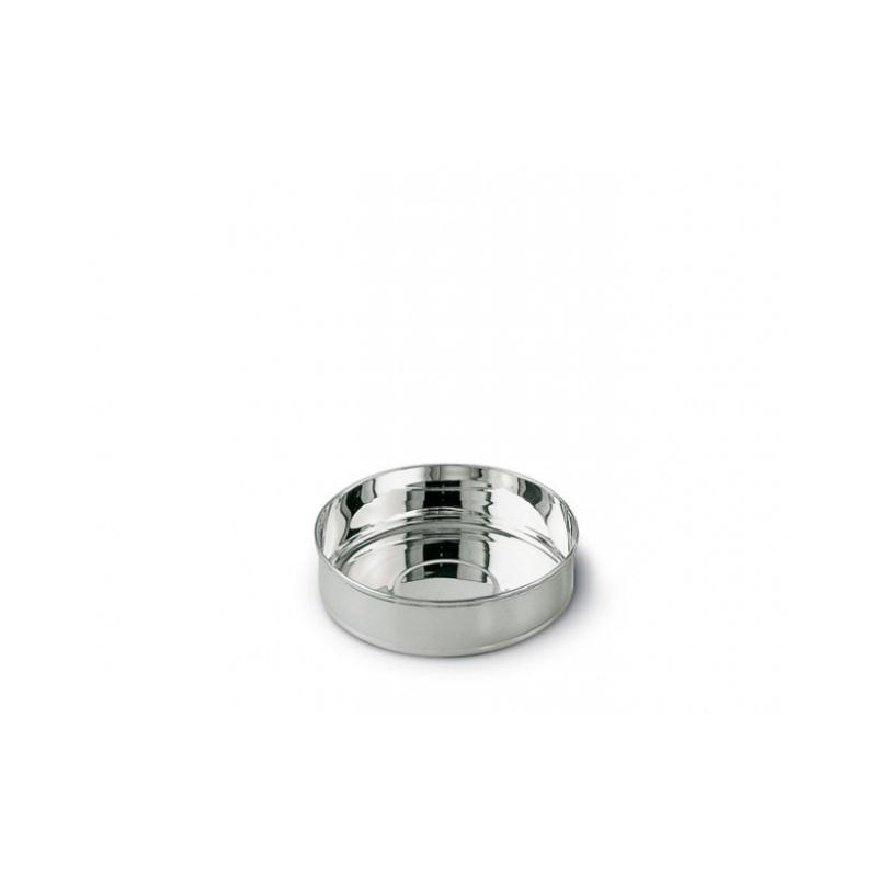 SILVER EDGED COASTER FOR GLASSES INGLESE