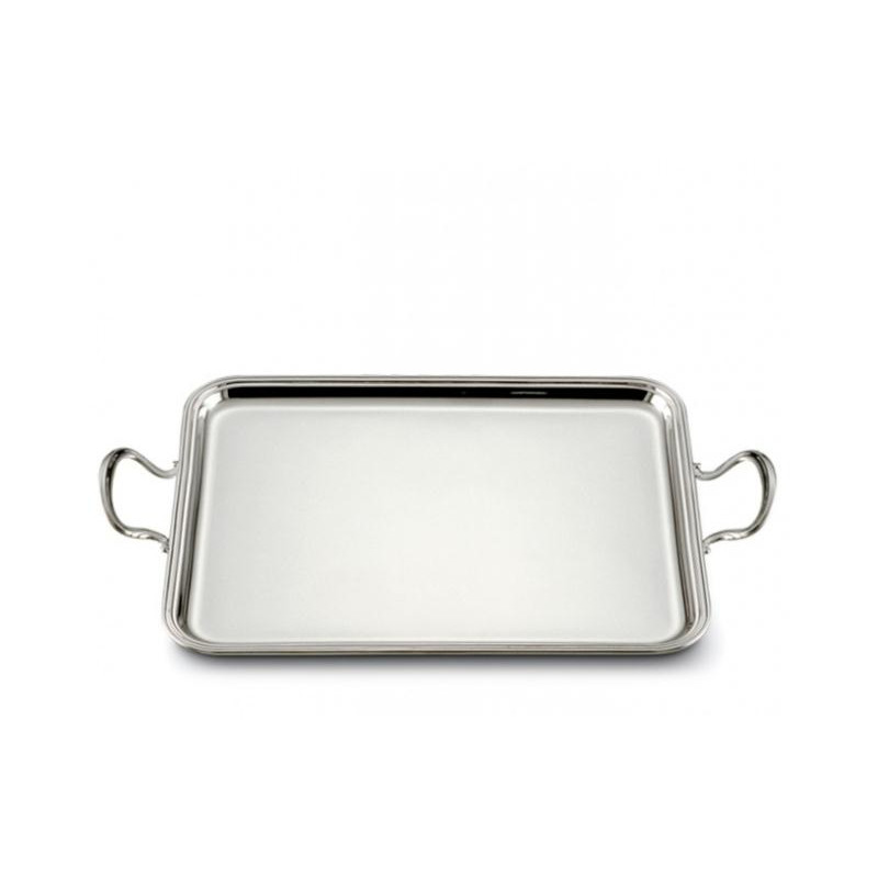 800 SILVER RECTANGULAR TRAY INGLESE 04251/0130