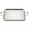 800 SILVER RECTANGULAR TRAY 42 CM INGLESE 04251/0142