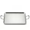 SILVER RECTANGULAR TRAY 48 CM INGLESE 04251/0148