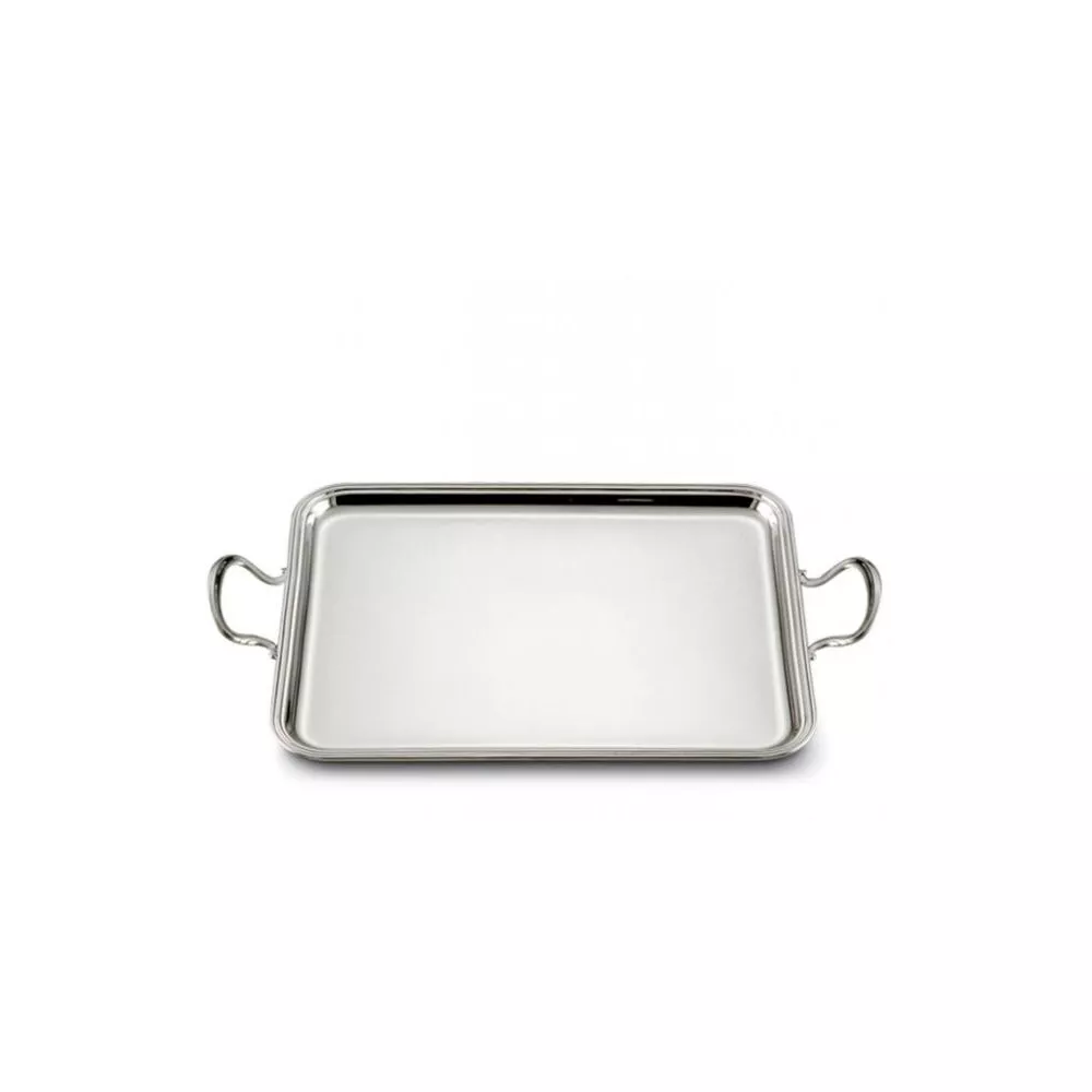 800 SILVER  RECTANGULAR TRAY 60 CM INGLESE 04251/0160