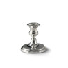 SILVER LOW CANDLEHOLDER INGLESE  08200/0110