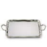 SILVER RECTANGULAR TRAY WITH HANDLE  MOD. 700