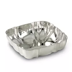 SILVER SQUARE BOWL CM 22...