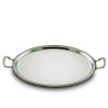 800 SILVER OVAL TRAY 35x26 CM IMPERO