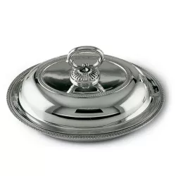 SILVER OVAL VEGETABLE...
