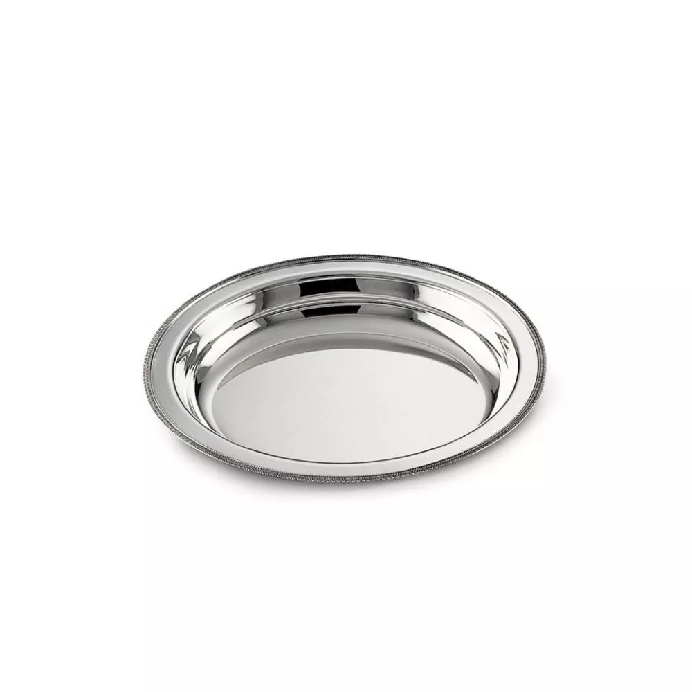 CESTO OVALE CM 32X26 ARGENTO 800 MOD. IMPERO