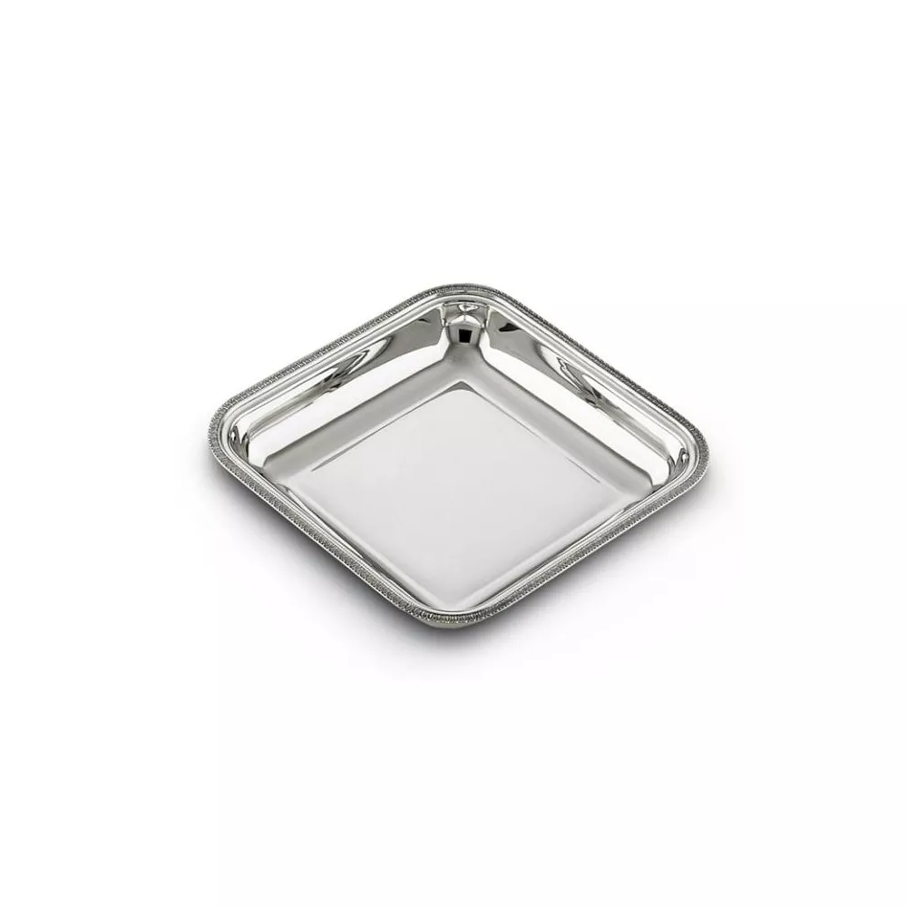 CESTO QUADRO CM 24 ARGENTO 800 MOD. IMPERO