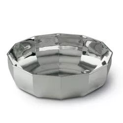 SILVER ROUND BOWL   SCHIAVON