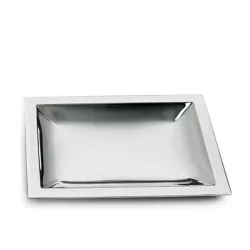 SILVER RECTANGULAR...