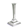 SILVER SQUARE CANDLEHOLDER MOD. SPIGOLO
