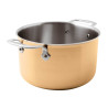TALL SAUCEPAN WITH 2 HANDLES, 24 CM, S15600 COPPER 3-PLY 15607-24