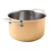 TALL SAUCEPAN WITH 2 HANDLES, 24 CM, S15600 COPPER 3-PLY 15607-24