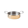 COPPER SAUTE PAN WITH 2 HANDLES 12 CM, S15600 3-PLY 15615-12