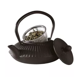 0.8 LT CAST IRON TEA POT,...