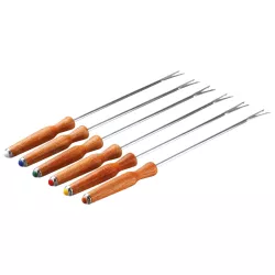 SET 6 FORKS FOR FONDUE SET...