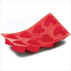 SILICONE HEART PAN