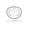 SILICONE JACK LANTERN HALLOWEN MOULD