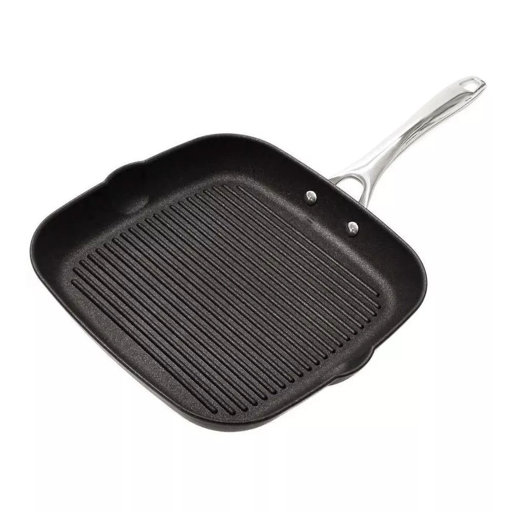GRILL PAN 28 x 28 CM BLACK TITAN - 8556540282898