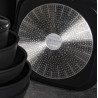 SAUCEPAN WITH LID, 16 CM, BLACK TITAN