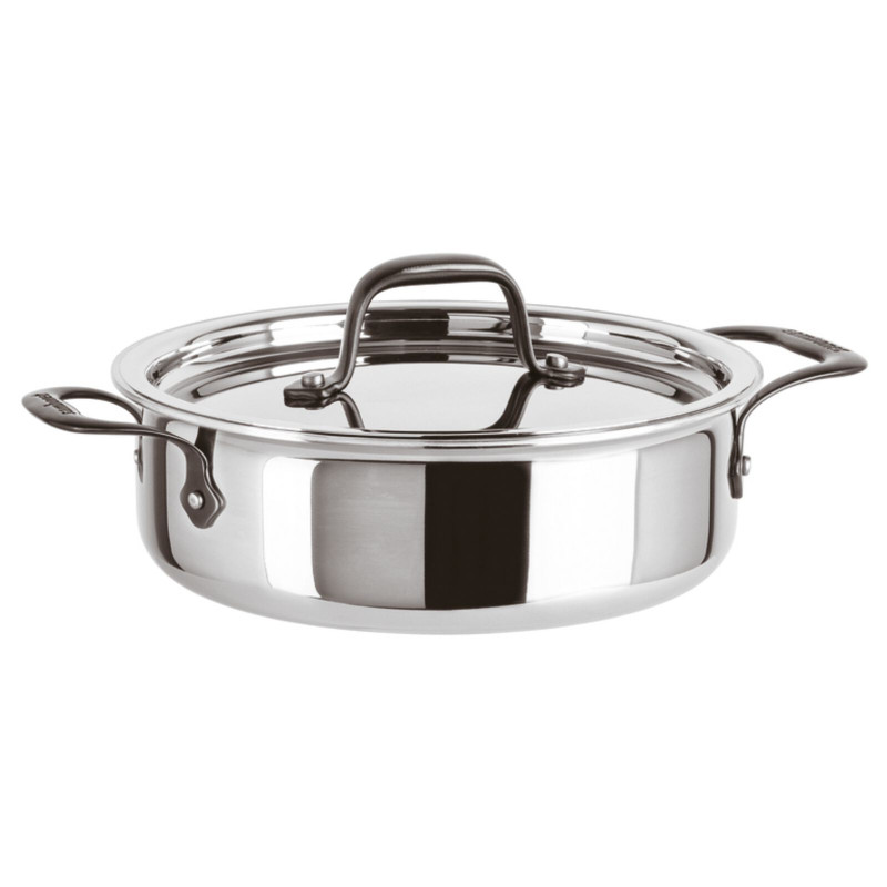 CASSERUOLA BASSA 2 MANICI 28 CM, HOME CHEF 51109-78